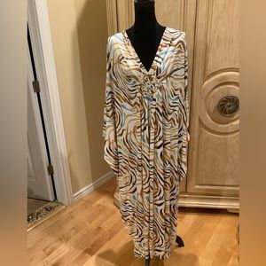 Coldesina Tina Kaftan Maxi Dress  1X NEW